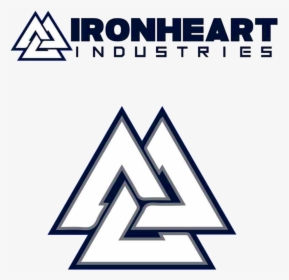 Ironheart Industries Logo Both - Built By Titan, HD Png Download, Transparent PNG