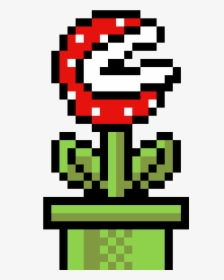 Mario Venus Fly Trap - Mario Piranha Plant Pixel, HD Png Download, Transparent PNG