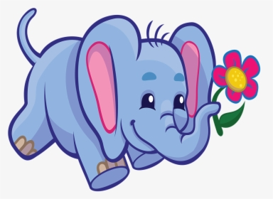 Temporary Elephant Cartoon Cute Free Image On Pixabay - Clipart Elephant, HD Png Download, Transparent PNG