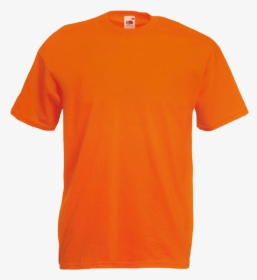Plain Orange T-shirt Png Image Background - T Shirt, Transparent Png, Transparent PNG