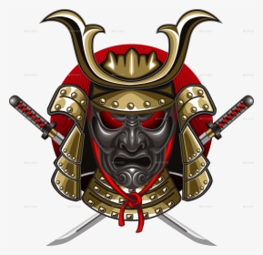 Samurai Png Image - Japanese Samurai Mask Png, Transparent Png, Transparent PNG