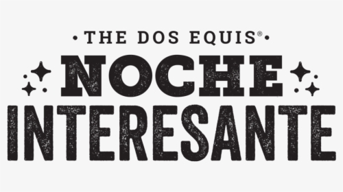 Official Event Logo With Custom Type For Noche - Monochrome, HD Png Download, Transparent PNG