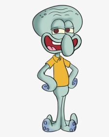 How To Draw Squidward From Spongebob Squarepants - Draw Squidward When She Was Laughing, HD Png Download, Transparent PNG