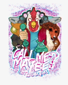 Hotline Miami , Png Download - Illustration, Transparent Png, Transparent PNG