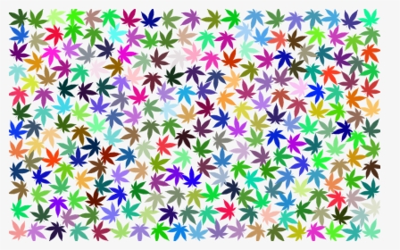 Weed Clipart Rainbow - Fondos De Hojas De Marihuana, HD Png Download, Transparent PNG