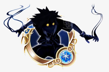 Antiform Sora - Kingdom Hearts Illustrated Aqua, HD Png Download, Transparent PNG