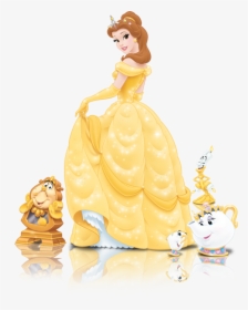 Transparent Beauty And The Beast Belle Clipart - Beauty And The Beast Characters Belle, HD Png Download, Transparent PNG
