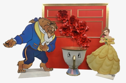 Red Beauty & The Beast Package C - Disney Princess (lifesize Stand Up), HD Png Download, Transparent PNG