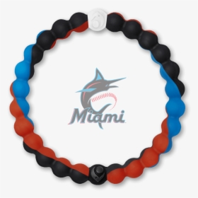 Black, Blue And Orange Silicone Beaded Bracelet With - Lokai Pantone, HD Png Download, Transparent PNG