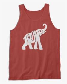 Trump Elephant Silhouette - Trump Elephant Shirt, HD Png Download, Transparent PNG