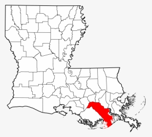Map Of Louisiana Springfield, HD Png Download, Transparent PNG