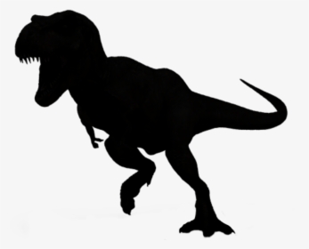 🦖  #dinosaur #trex #black #shillouette #silhouette - Rex Trex Clipart Transparent Dino Clear Background, HD Png Download, Transparent PNG
