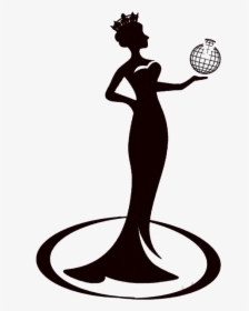 Pageant Silhouette Png File - Miss Universe Logo Png, Transparent Png, Transparent PNG