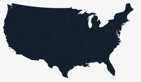 Topgolf Live Events - United States Map Blacked Out, HD Png Download, Transparent PNG