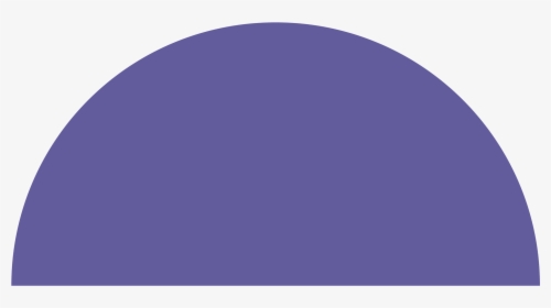 Purple Half Circle Png, Transparent Png, Transparent PNG