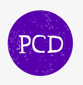 A Purple Circle With Small White Streaks And The Letter - Circle, HD Png Download, Transparent PNG