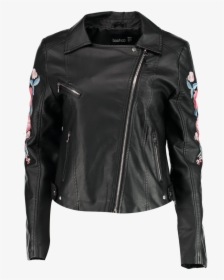 Girls Jacket Png - Leather Jacket, Transparent Png, Transparent PNG