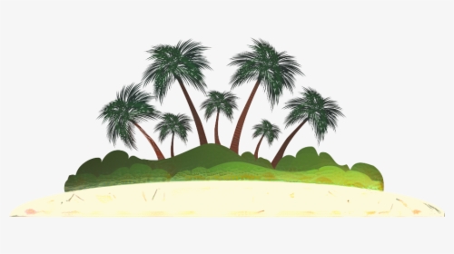 Palm Trees Silhouette Photography Drawing - Palm Trees Silhouette Png, Transparent Png, Transparent PNG