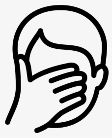 Facepalm Icon Transparent , Png Download - Transparency, Png Download, Transparent PNG