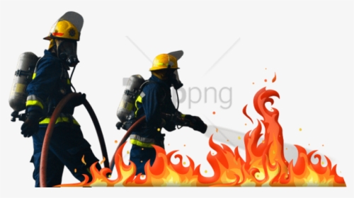 Free Png Firefighter Png Png Images Transparent - Trinidad And Tobago Fire Men, Png Download, Transparent PNG