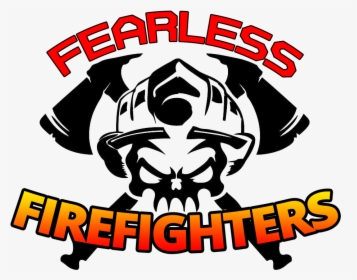Transparent Firefighter Logo Png - Skull Firefighter Window Decals, Png Download, Transparent PNG