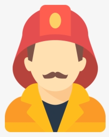 Firefighter - Firefighter Icon Png, Transparent Png, Transparent PNG