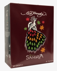 Ed Hardy Sangria - Ed Hardy Sangria Box, HD Png Download, Transparent PNG