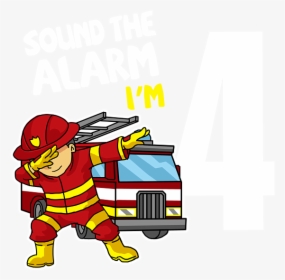 Dabbing Firefighter, HD Png Download, Transparent PNG