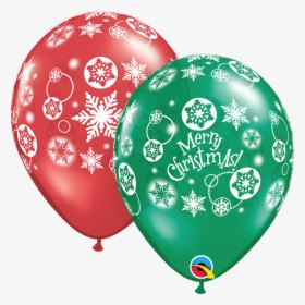 11 Q Assorted, Christmas Snowflakes - Latex Valentines Day Balloon, HD Png Download, Transparent PNG