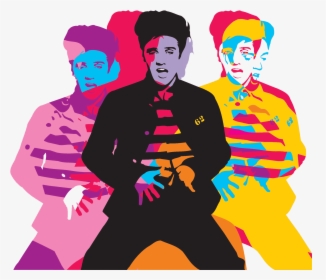 Elvis Clipart Pop Art - Pop Art Party Png, Transparent Png, Transparent PNG