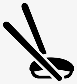 Sushi And Chopsticks - Sushi Food Icon, HD Png Download, Transparent PNG