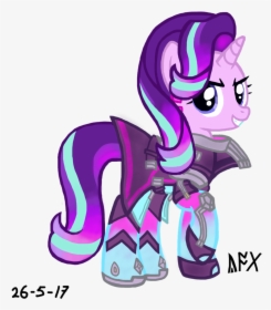 Shadowphoenix, Crossover, Overwatch, Pony, Safe, Simple - King Sombra X Starlight Glimmer, HD Png Download, Transparent PNG