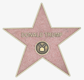 Donald Trump Hollywood Star Sticker - Lucille Ball Walk Of Fame, HD Png Download, Transparent PNG