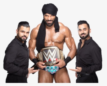 Wwe, Wwe Smackdown Live, - Jinder Mahal And The Singh Brothers, HD Png Download, Transparent PNG