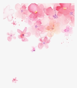 Pink Cherry Blossom Png , Png Download - Transparent Watercolour Cherry Blossoms, Png Download, Transparent PNG
