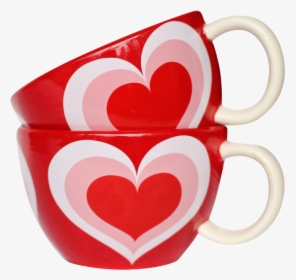 Love Coffee Cups - Happy Valentines Day Real Estate, HD Png Download, Transparent PNG