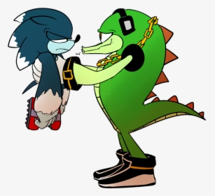 Alligator Clipart Evil - Sonic Werehog And Vector, HD Png Download, Transparent PNG