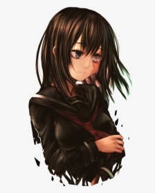 Anime Girl With Scars, HD Png Download, Transparent PNG