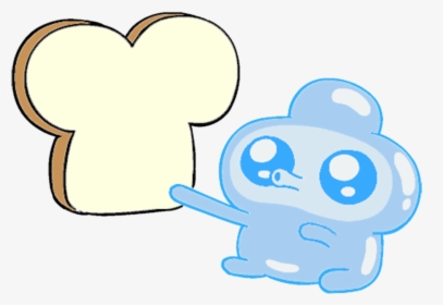 Bravest Warriors Jelly Kid Holding Slice Of Bread - Cartoon, HD Png Download, Transparent PNG