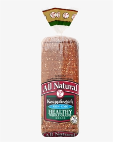 Koepplinger’s All Natural Non-gmo Healthy Whole Grains - Whole Wheat Bread, HD Png Download, Transparent PNG