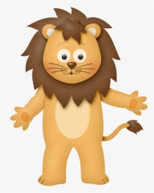 Cowardly Lion Wizard Of Oz Cartoon, HD Png Download, Transparent PNG
