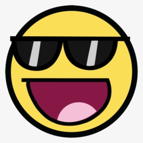Awesome Face With Sunglasses, HD Png Download, Transparent PNG