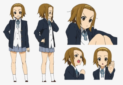 Ritsu Taianaka Name Icon - K On Character Design, HD Png Download, Transparent PNG