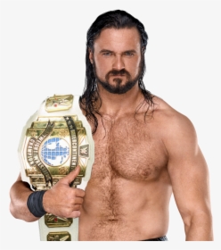 Drew Mcintyre With Intercontinental Championship - Drew Mcintyre With Wwe Championship, HD Png Download, Transparent PNG