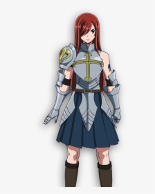 Fairy Tail Erza Scarlet Png - Fairy Tail New Character Designs, Transparent Png, Transparent PNG