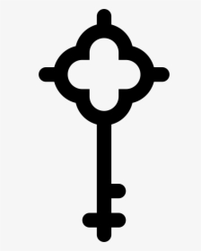 Vintage Key - Icon, HD Png Download, Transparent PNG