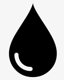 water drop clipart black