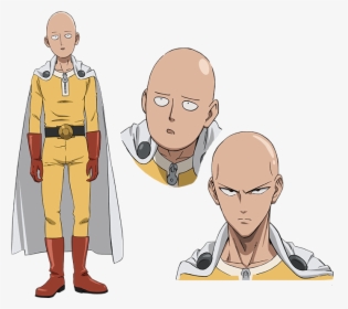 One Punch Man Character Design, HD Png Download, Transparent PNG