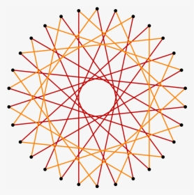 17 Pointed Star, HD Png Download, Transparent PNG