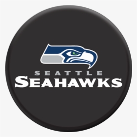 Nfl Seattle Seahawks Logo Popsockets Grip Png Seahawks - Seattle Seahawks Circle Logo, Transparent Png, Transparent PNG